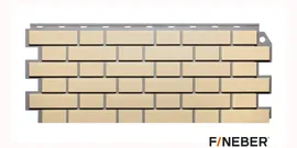 Фасадные панели Дачный FineBer Кирпич клинкерный желтый