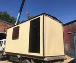 Дачный вагончик со ставнями