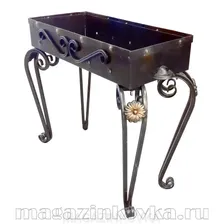 Мангал кованый «Дачный малый X» металлический