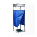 Душ дачный, 80х80х250 см, тент, бак антикоррозийный, 128 л, с ЭВН, тент МИКС 2268550