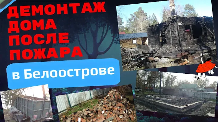 Снос домов в Ленинградской области.