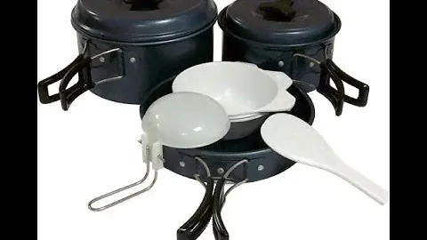 Набор посуды TRAMP, распаковка и краткий обзор. Сookware set TRAMP, unboxing and short review.