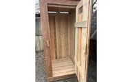 Деревянный дачный душ