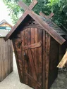 Туалет под старину "Дачный"