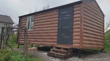 Садовый домик 18 м2.Внешние размеры 6,00*3,00высота 2,75